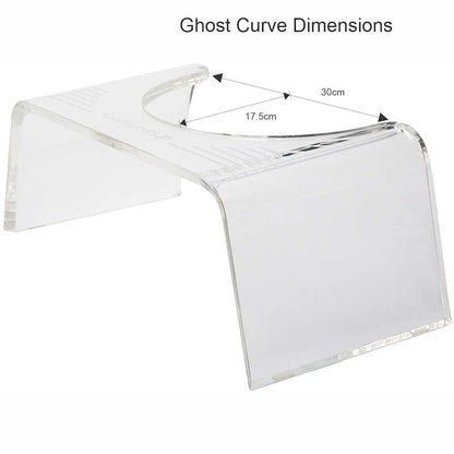 Squatty Potty Ghost Stool 7 Inch - Elegant Bathroom Solution