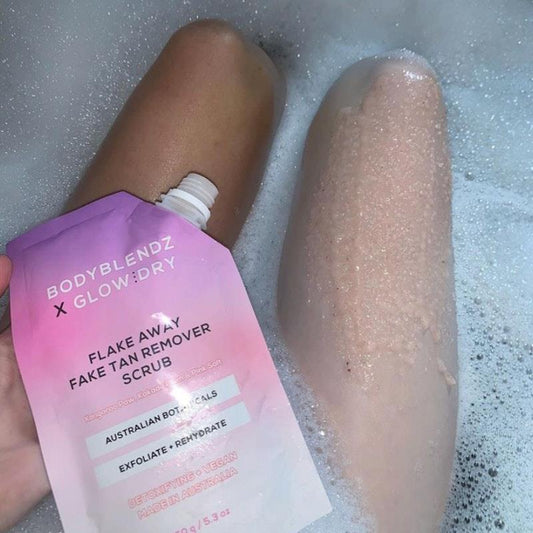GlowDry - Flake Away Fake Tan Remover Scrub (150g) – view 2