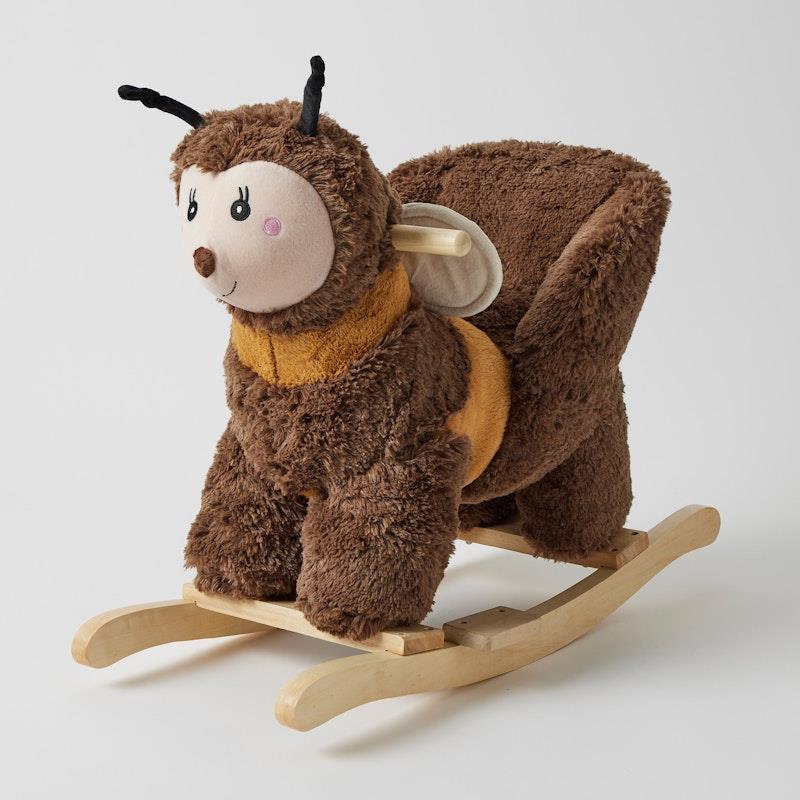 Jiggle & Giggle Soft Plush Toy Rocker Bee - Buzzing Fun for Kids