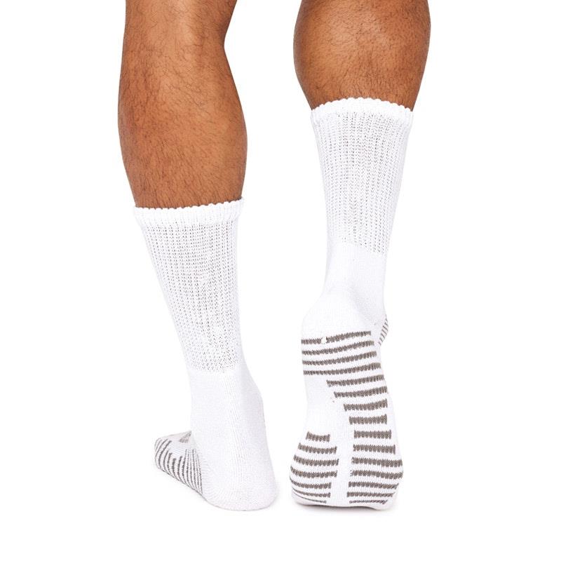 Benefeet Men's Bamboo Socks - White (10 Pairs, Size 11-14)-Auzzi Store