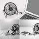 Living Today 360 Degree Tilt Adjustable USB Portable Mini Desk Fan - 1 Unit – view 6 - Auzzistore