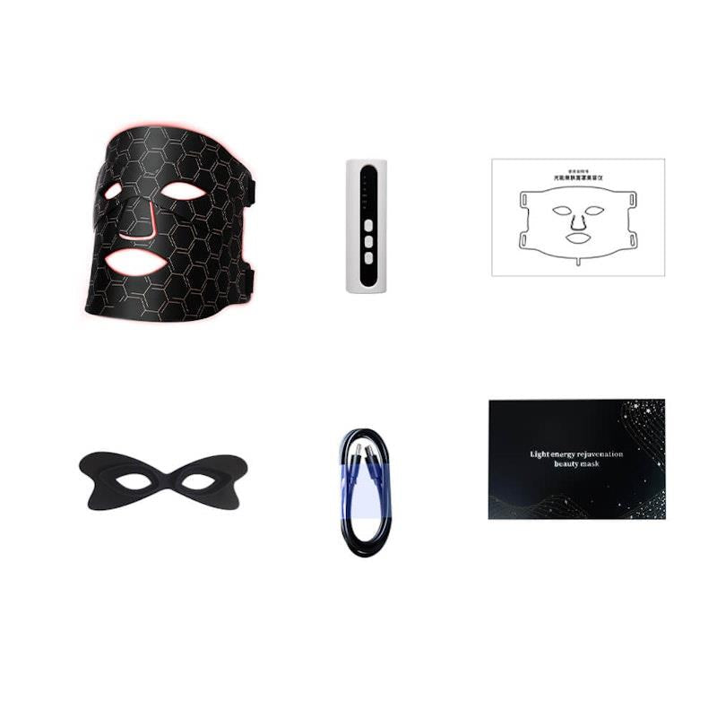 Caremax 8 Color LED Light Therapy Face Mask - 1 Unit