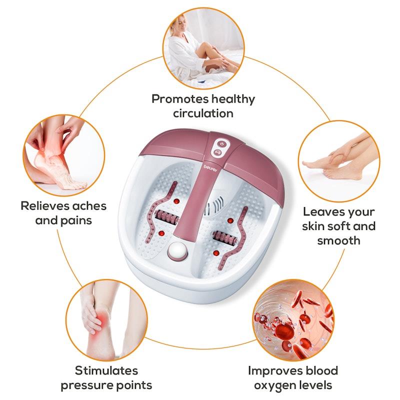 Beurer FB35 Foot Bubble Spa with Aromatherapy - One Size