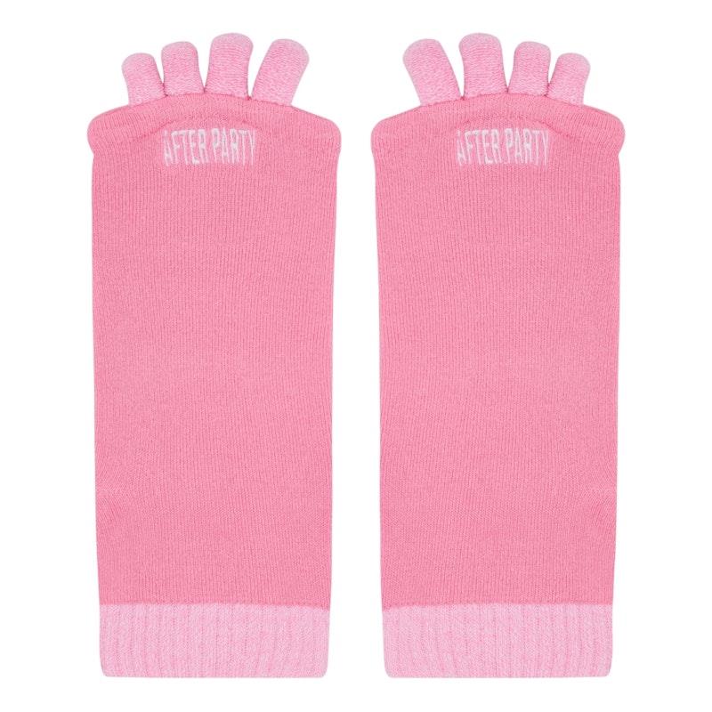 HIGH HEEL JUNGLE The After Party Premium Cotton Toe and Foot Alignment Socks - Pink-Auzzi Store