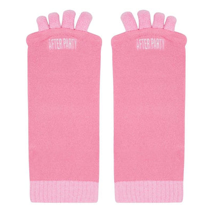 HIGH HEEL JUNGLE The After Party Premium Cotton Toe and Foot Alignment Socks - Pink-Auzzi Store