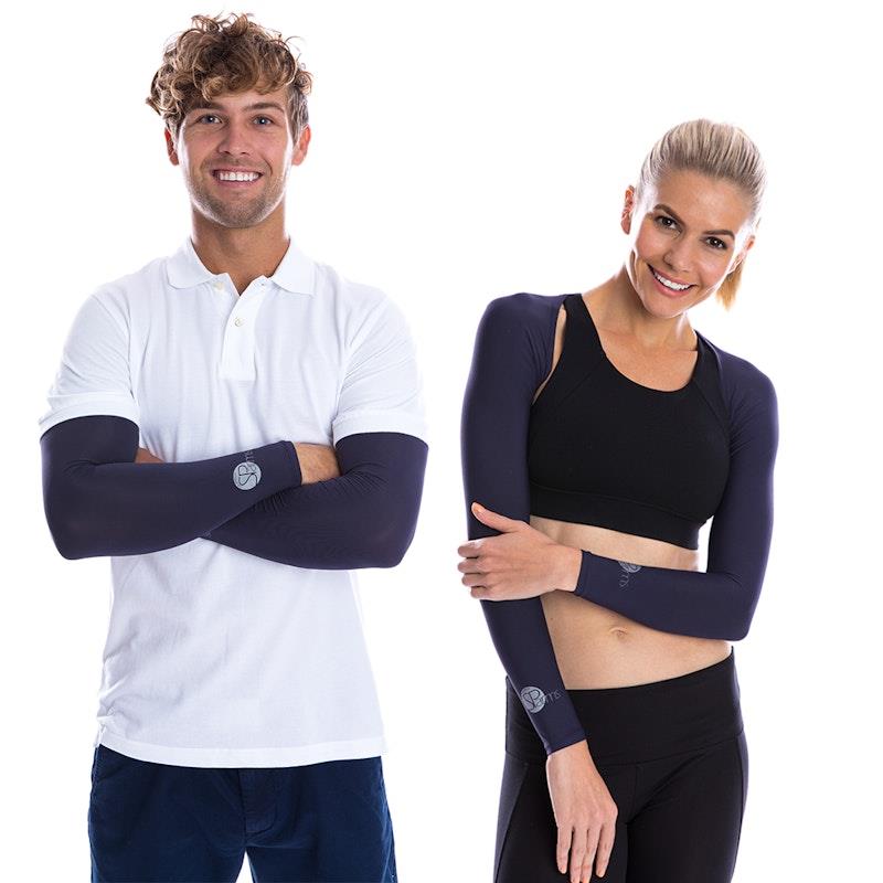 SParms UPF50+ Shoulder Wrap (Navy) XXL - Premium Sun Protection