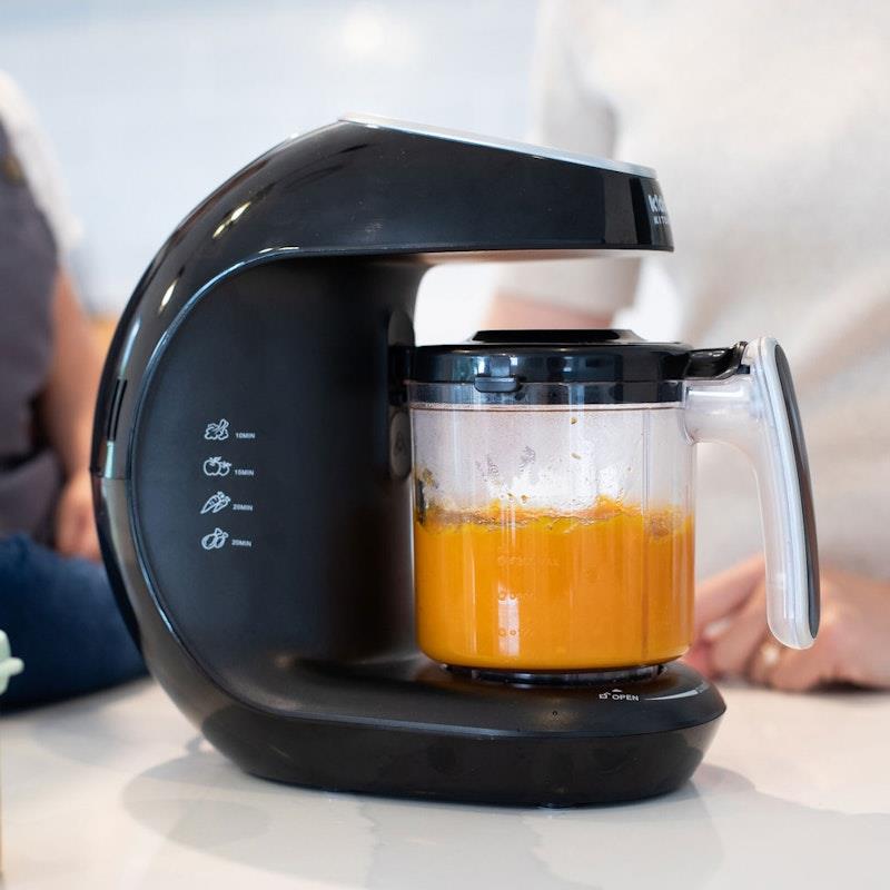 Kiddo Kitchen KiddoKook Pro Baby Food Maker - Black