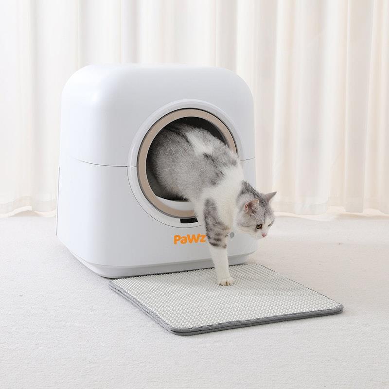 PaWz Smart Cat Litter Box - Automatic Self-Cleaning with App Control