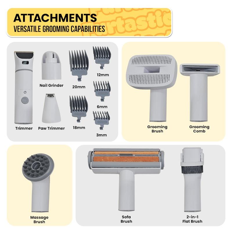 Furtastic 8-in-1 Pet Dog Grooming Kit