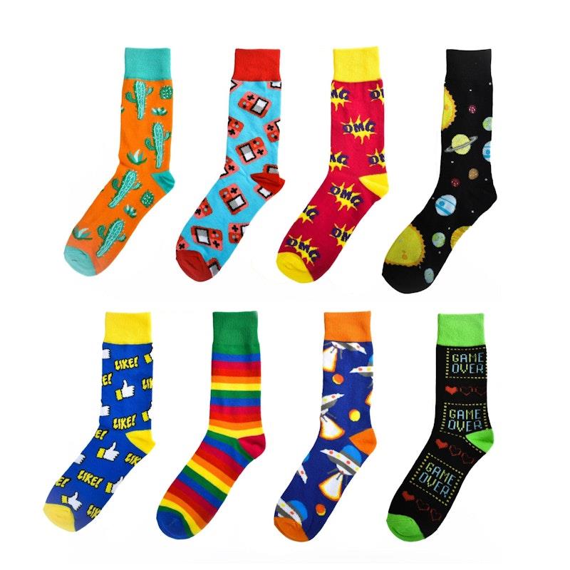 Sock Exchange Wholesale Bundle - 240 Novelty Socks-Auzzi Store