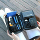 Glucology Travel Case Plus - Extra Storage for Blood Glucose Monitors (Black) – view 7
