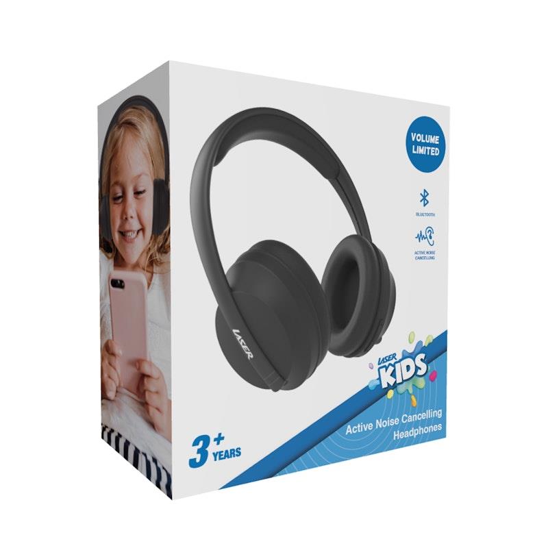 Laser ANC Kids Wireless Headphones - Volume-Limited for Safety-Auzzi Store