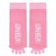 HIGH HEEL JUNGLE The After Party Premium Cotton Toe and Foot Alignment Socks - Pink – view 7 - Auzzistore