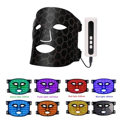 Caremax 8 Color LED Light Therapy Face Mask - 1 Unit