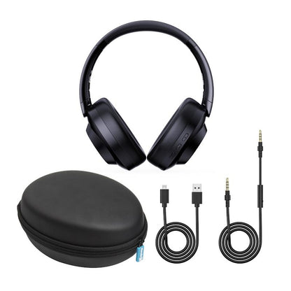 Friendie AIR PRO 5 ANC Matte Onyx Black - Active Noise Cancelling Over Ear Wireless Headphones 1 Set