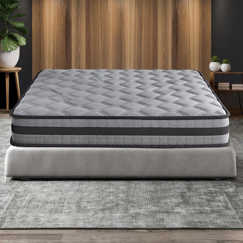 Lavio Pocket Spring Mattress with Memory Foam - Medium Firm 22cm UK Size
