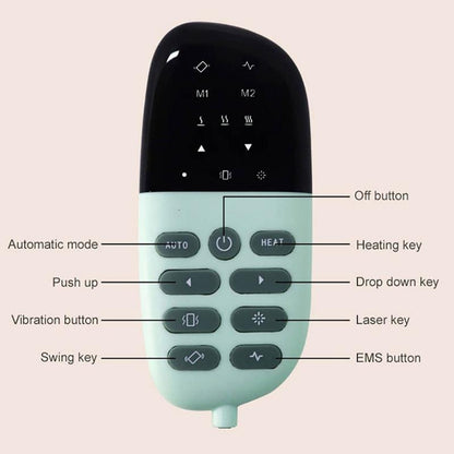 Caremax Heated Lumbar Traction Back Massager & Stretcher - 1 Unit