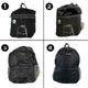 Flightmode 16L Travel Foldable Lightweight Backpack/Daypack 1pc - Perfect for Adventures – view 8 - Auzzistore