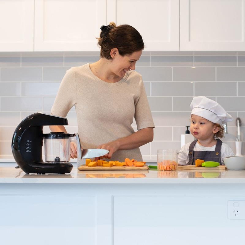 Kiddo Kitchen KiddoKook Pro Baby Food Maker - Black