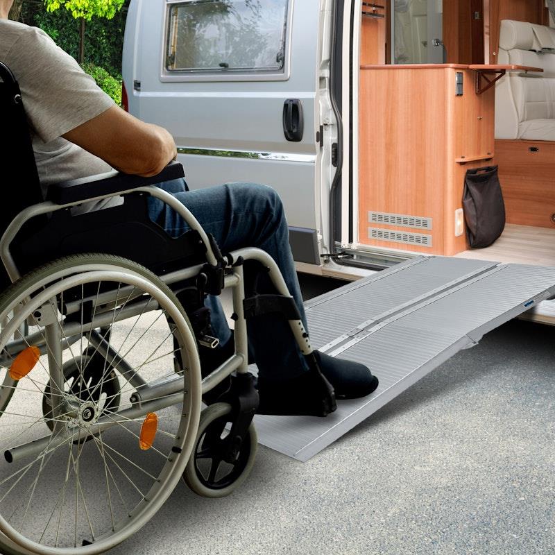 Kartrite 4 Feet Aluminium Portable Wheelchair Ramp R02