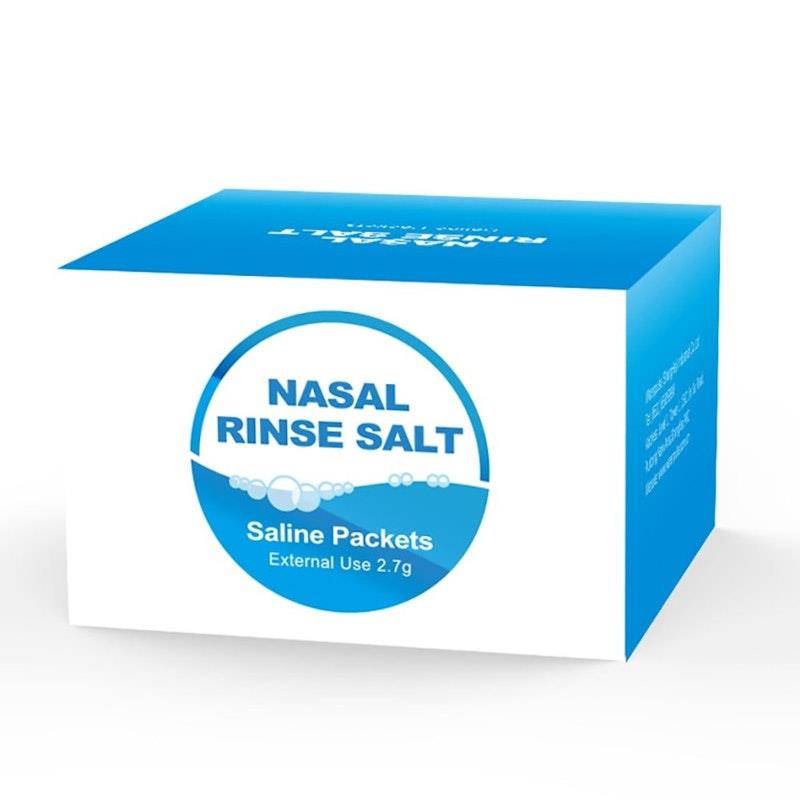 Waterpulse Sinus Rinse Neti Pot Kit with 30 Salt Pack Bundle