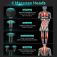 Remology Impact Therapy Percussive Massager - 4 Heads Included – view 9 - Auzzistore