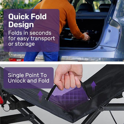 Equipmed ErgoStride Upright Rollator Walker with Forearm Support - Blue