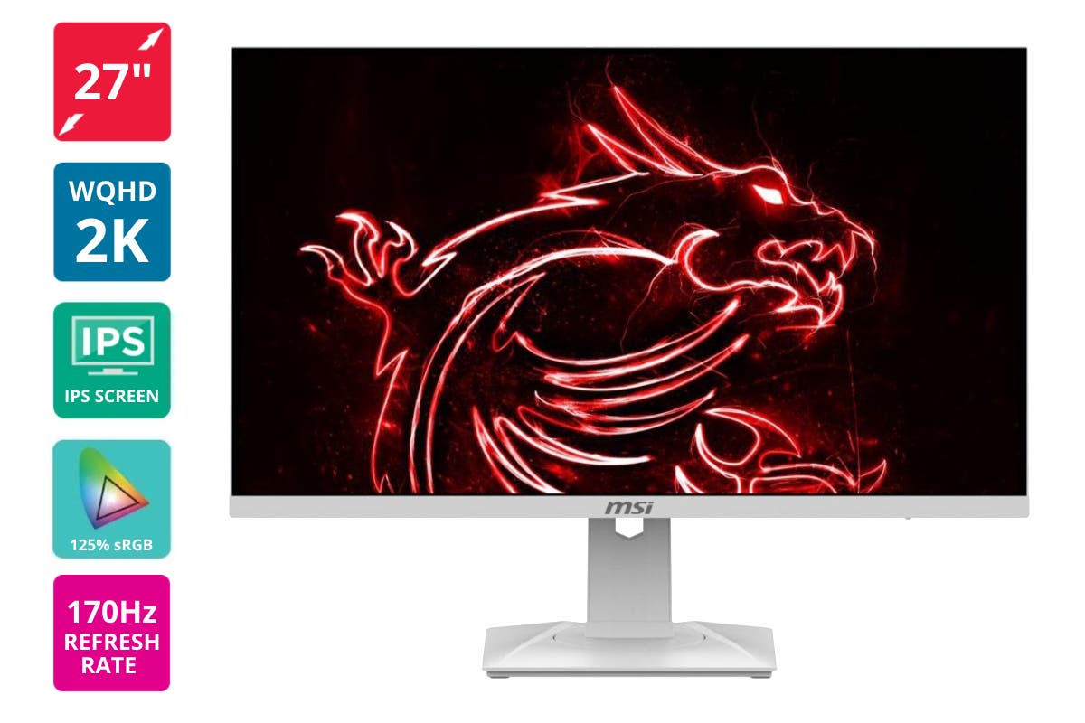 MSI 27" WQHD 170Hz FreeSync Gaming Monitor (G274QRFW)