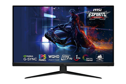 MSI 31.5" WQHD 170Hz IPS Gaming Monitor (G321Q)