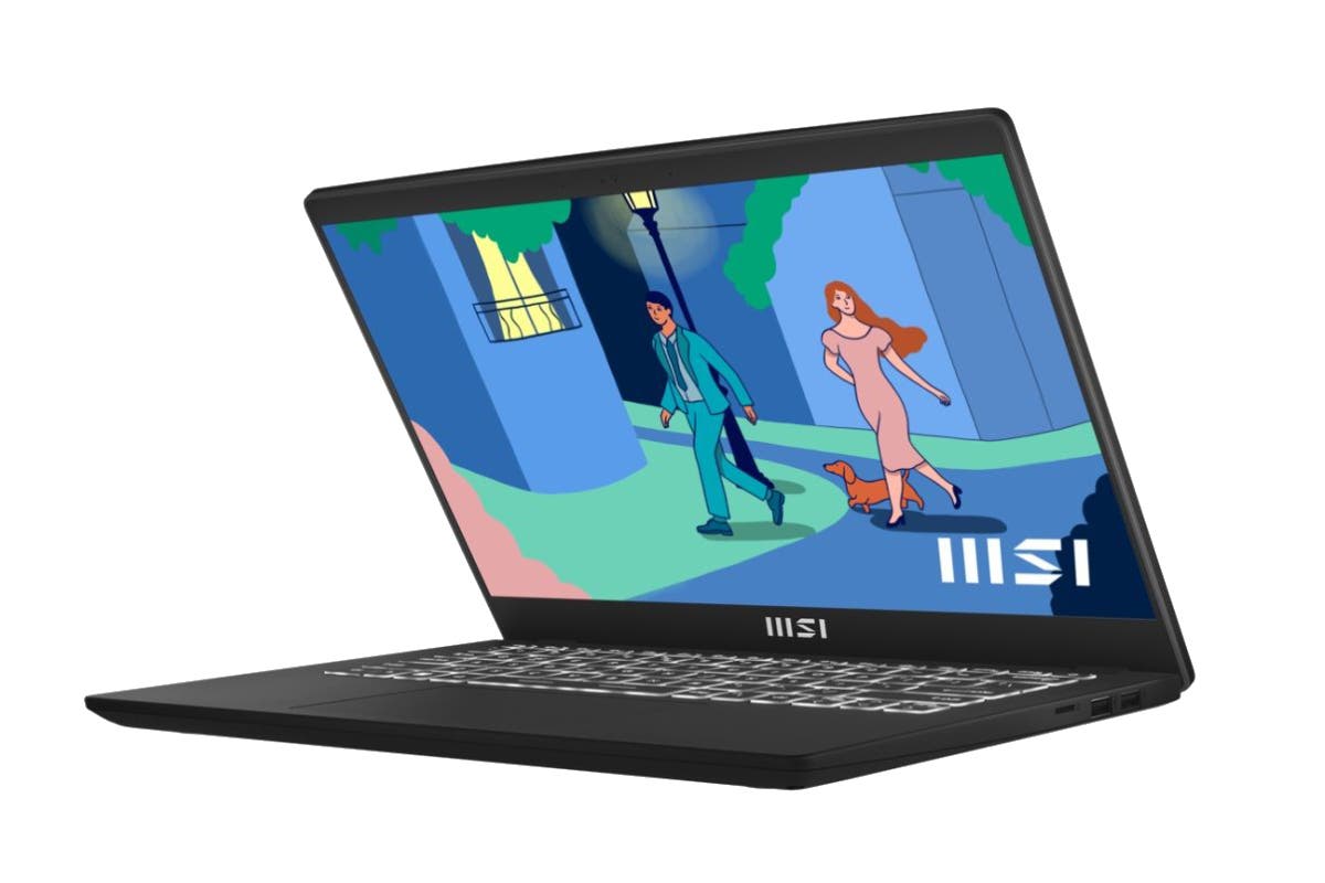 MSI Modern 14 Laptop - Intel Core i7-1255U Processor - Black | Auzzi Store