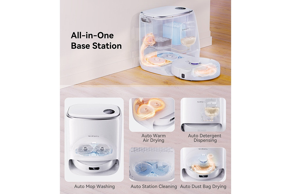 Narwal Freo X Ultra Robot Vacuum Cleaner and Mop with Auto-Empty Dock