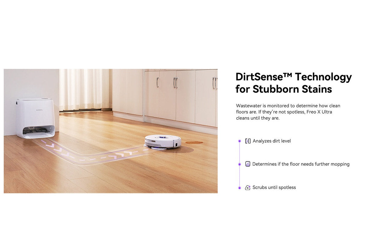 Narwal Freo X Ultra Robot Vacuum Cleaner and Mop with Auto-Empty Dock