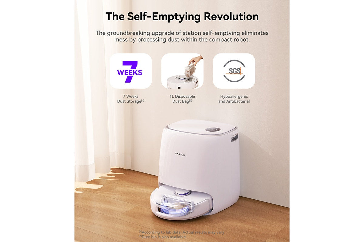 Narwal Freo X Ultra Robot Vacuum Cleaner and Mop with Auto-Empty Dock
