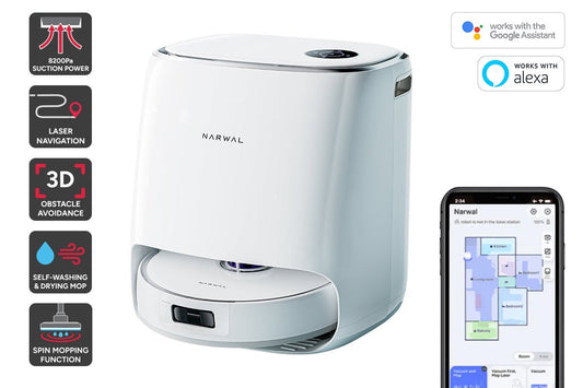 Narwal Freo X Ultra Robot Vacuum Cleaner and Mop with Auto-Empty Dock
