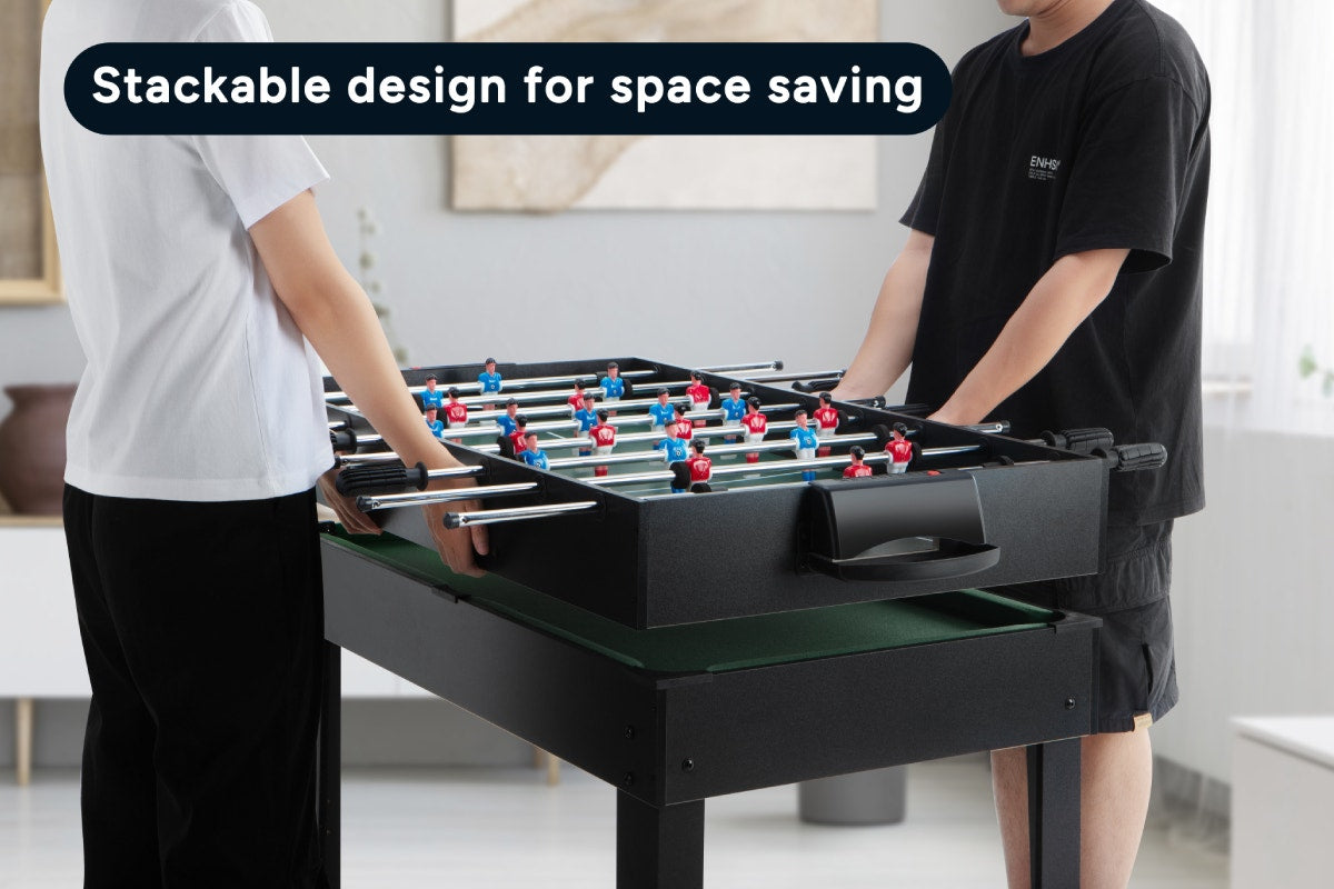 4-in-1 Games Table (Black)
