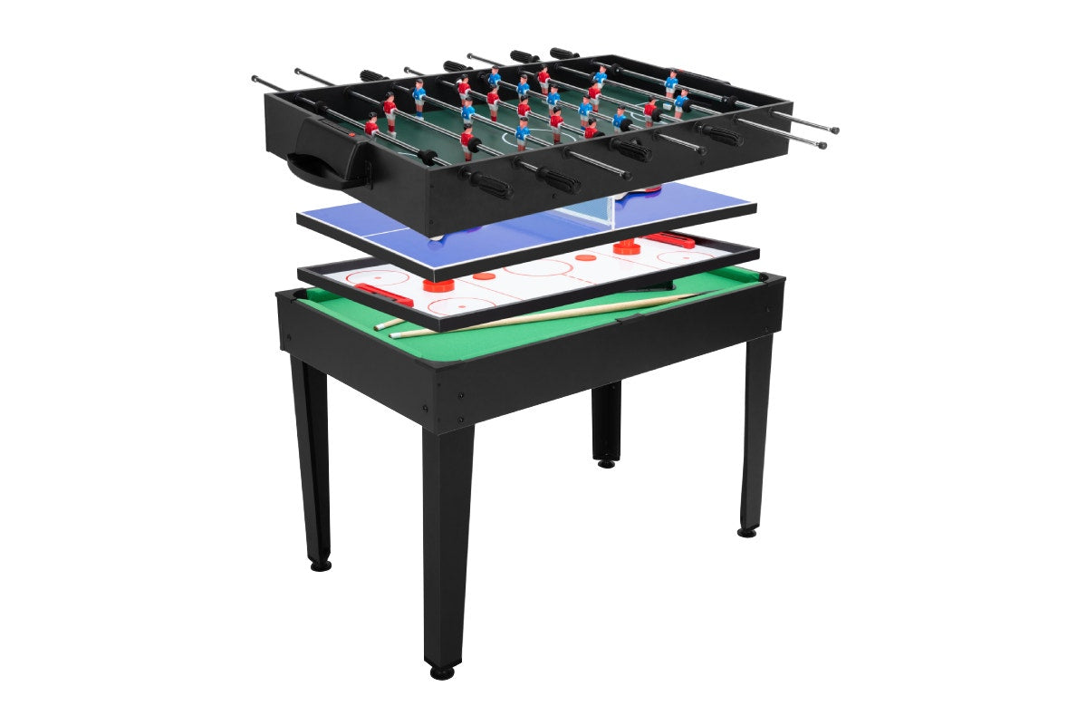 4-in-1 Games Table (Black)