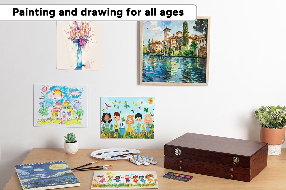 192 Piece Deluxe Art Set