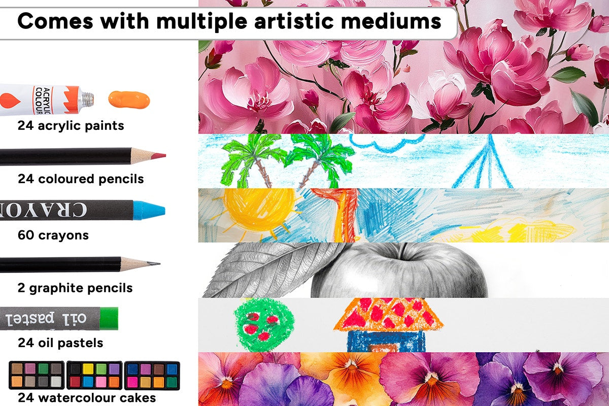 192 Piece Deluxe Art Set