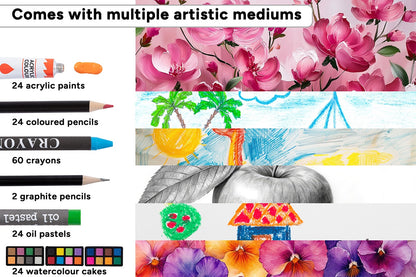 192 Piece Deluxe Art Set