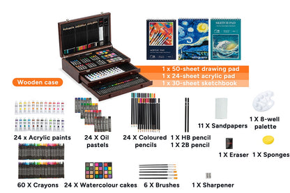 192 Piece Deluxe Art Set