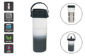 2 in 1 Insulated Water Bottle and Travel Mug