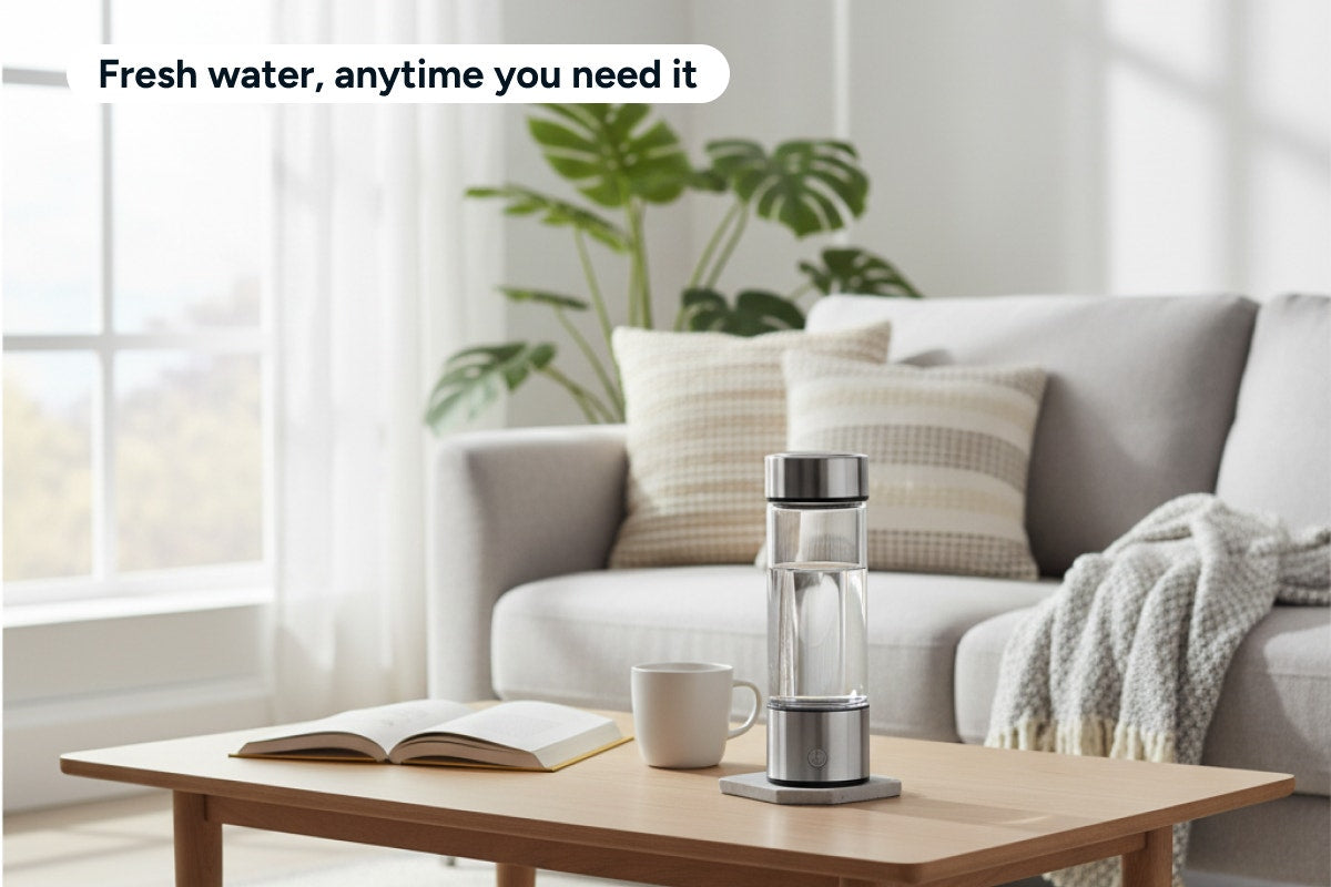 Portable Hydrogen Water Bottle (420ml)