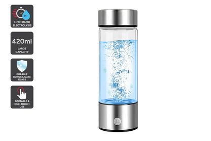 Portable Hydrogen Water Bottle (420ml)
