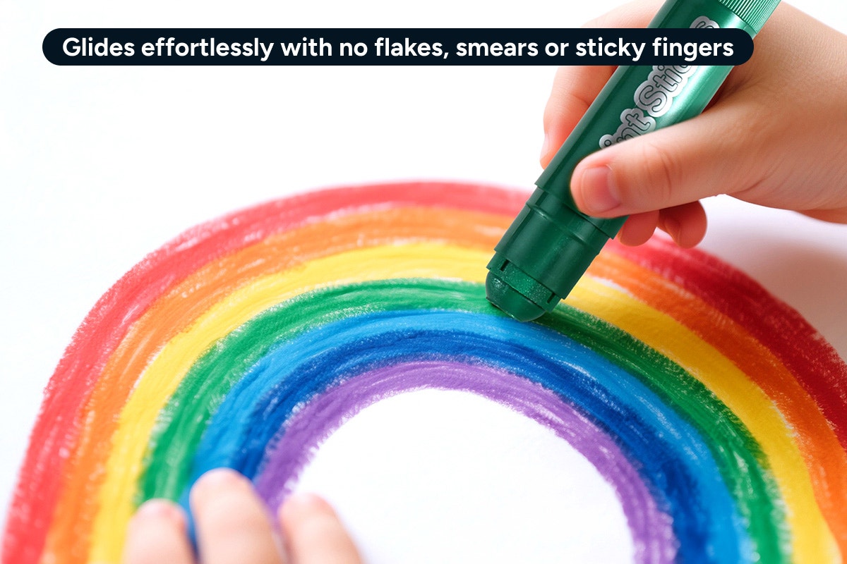 36 Piece Colour Water Tempera Paint Sticks Set