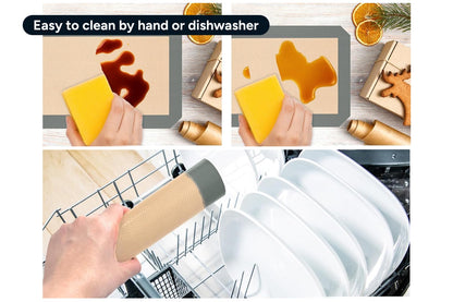 Reusable Silicone Baking Tray Mats (3 Pack)