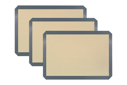 Reusable Silicone Baking Tray Mats (3 Pack)