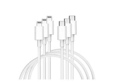 Apple MFI Certified USB-C to Lightning Cable  - 2m - 3 Packs