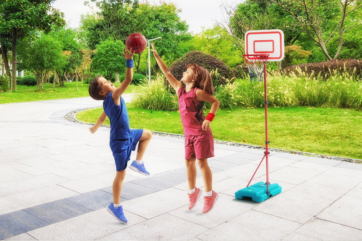 Kids 88-190cm Basketball Hoop Stand Set