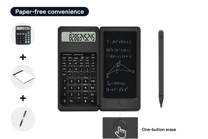 Scientific Calculator with LCD Writing Pad