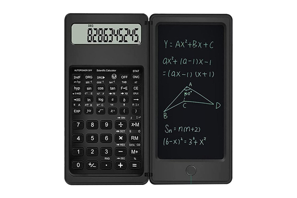 Scientific Calculator with LCD Writing Pad